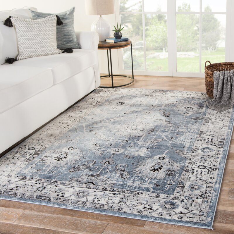 Blue And White Oriental Rug - Jas fur Kid